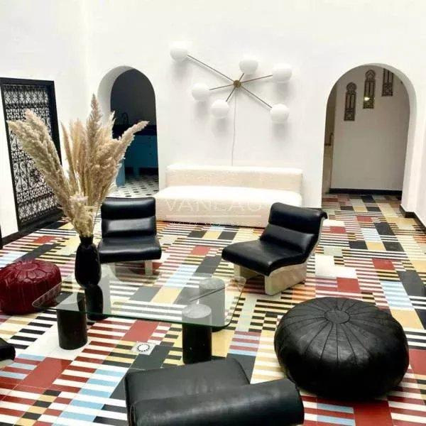 Riad esprit Pop Art – Dar el Bacha – 3 chambres