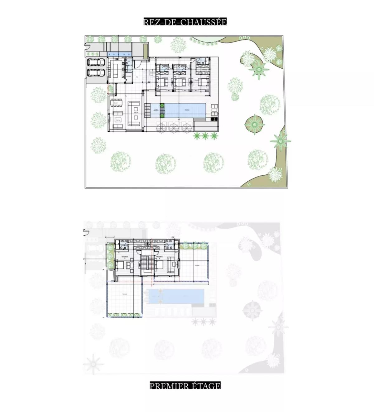 Villa Neuve sur Plan - Route d’Ourika