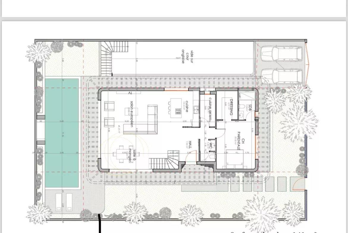 Villa neuve de 4 chambres quartier Agadal Marrakech