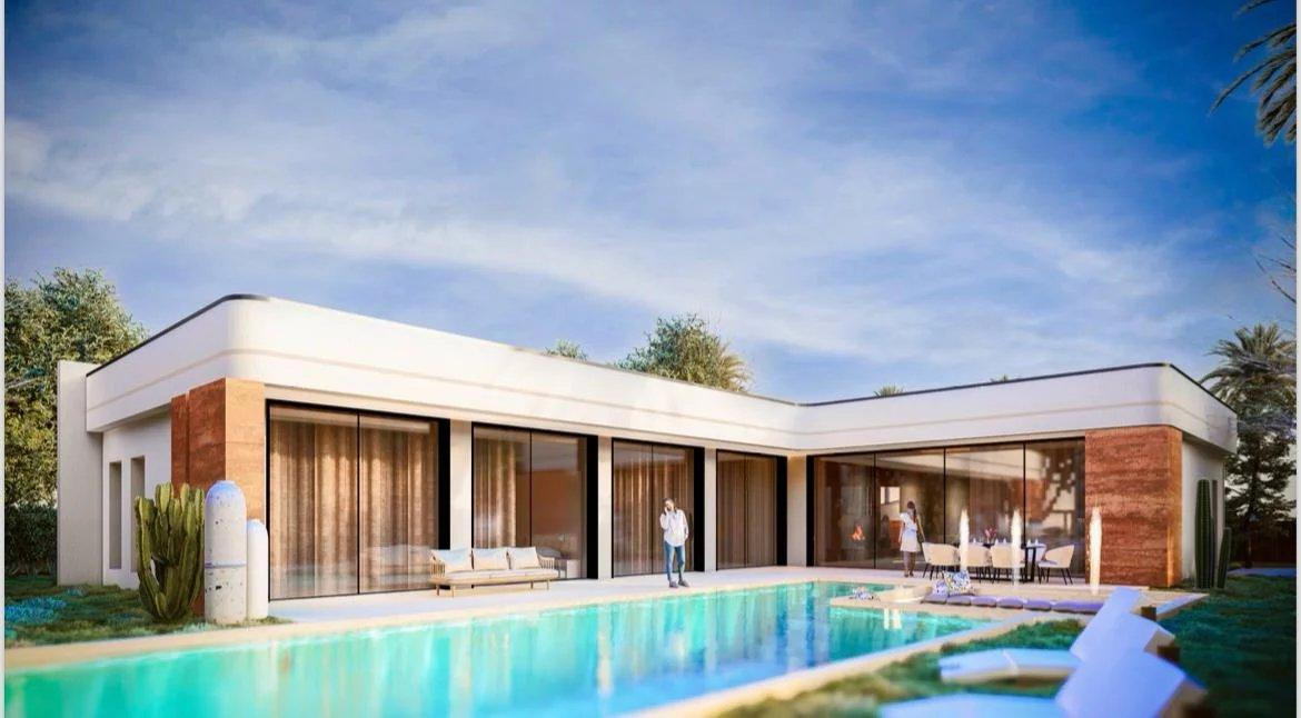 Superbe villa neuve Route de l'Ourika