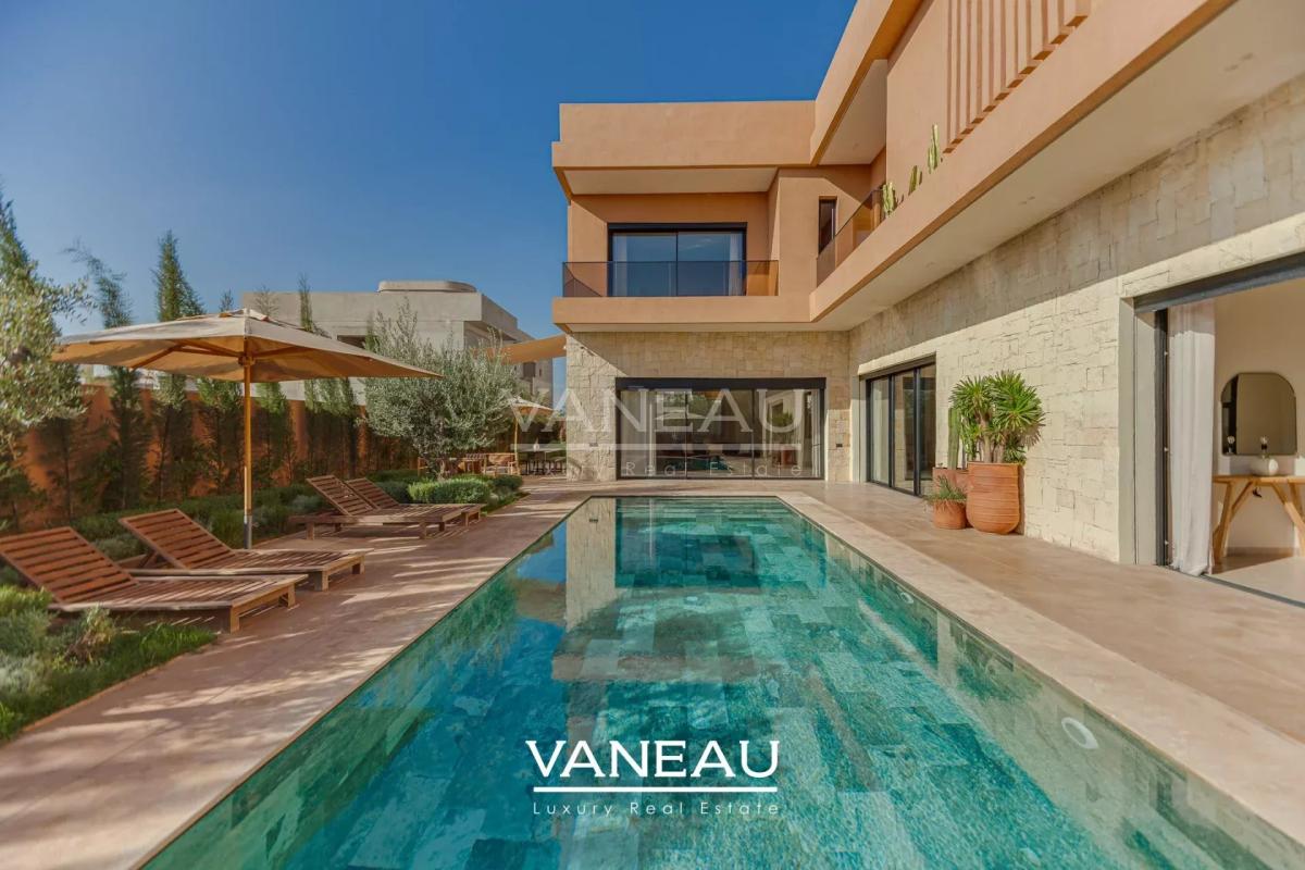 Superbe Villa sur Golf à 10 min du centre ville de Marrakech
