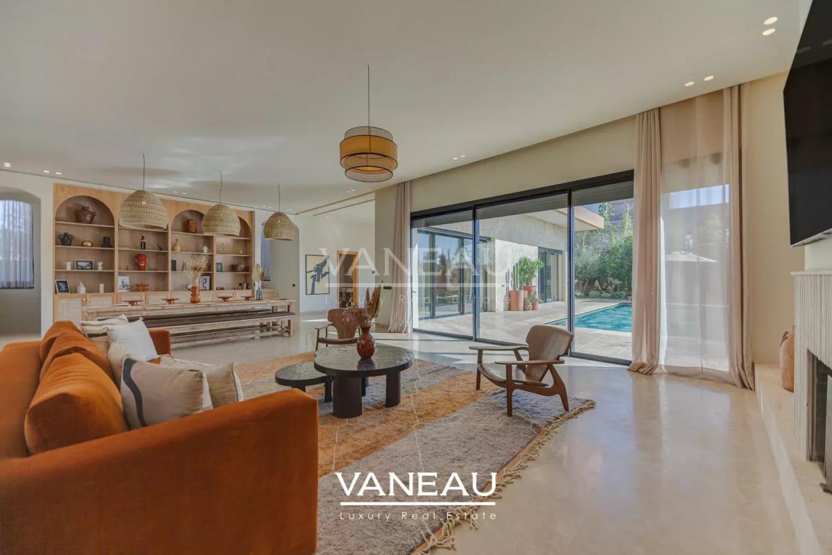 Superbe Villa sur Golf à 10 min du centre ville de Marrakech