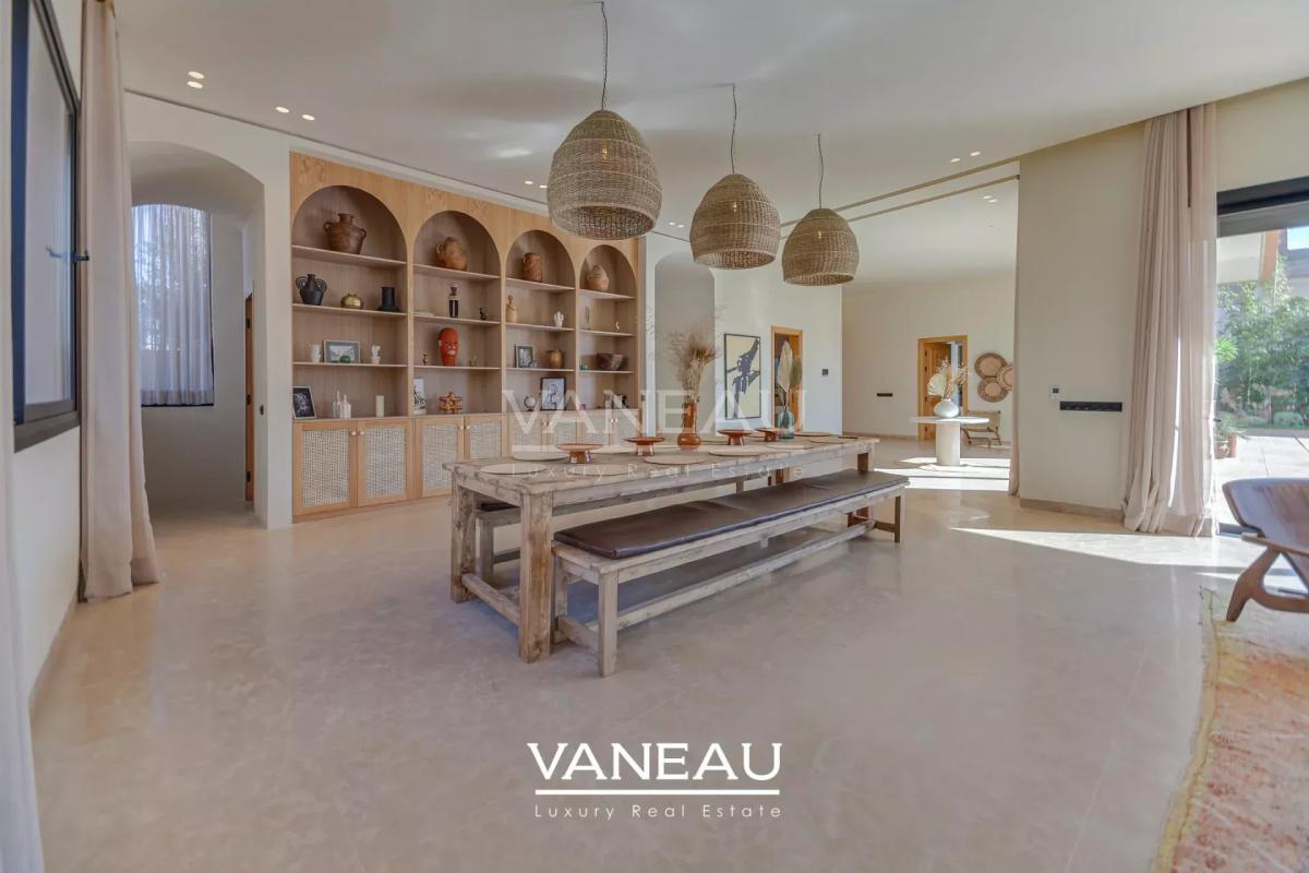 Superbe Villa sur Golf à 10 min du centre ville de Marrakech