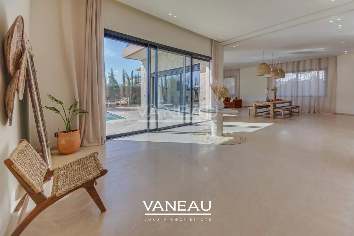 Superbe Villa sur Golf à 10 min du centre ville de Marrakech