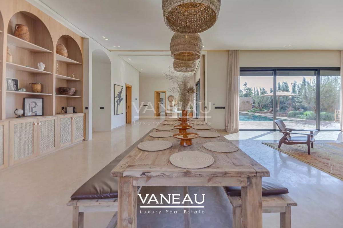 Superbe Villa sur Golf à 10 min du centre ville de Marrakech