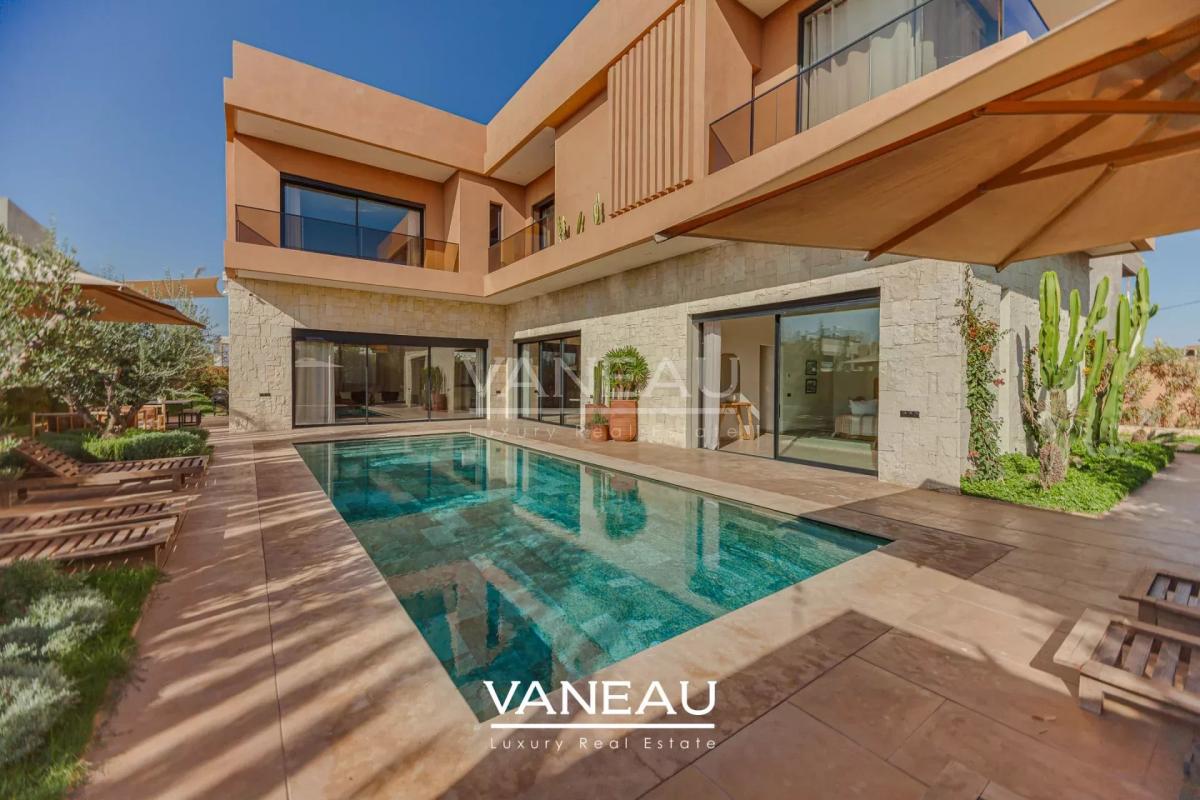 Superbe Villa sur Golf à 10 min du centre ville de Marrakech