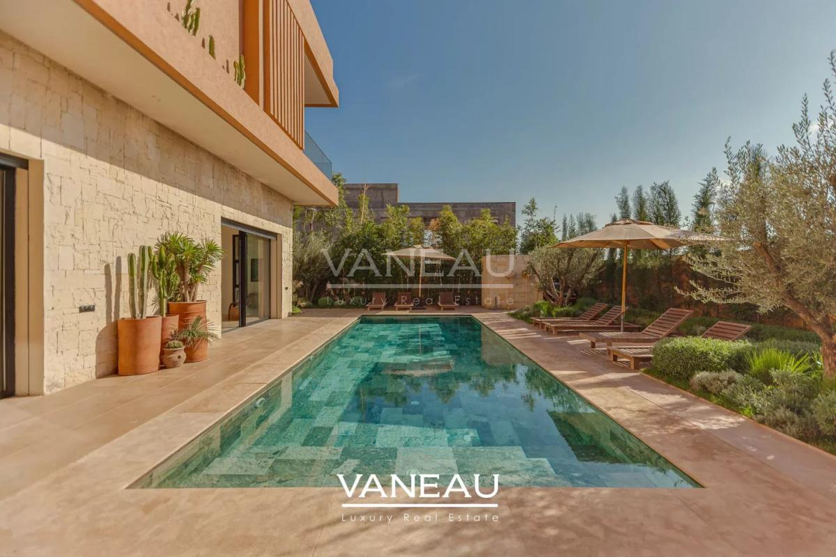 Superbe Villa sur Golf à 10 min du centre ville de Marrakech