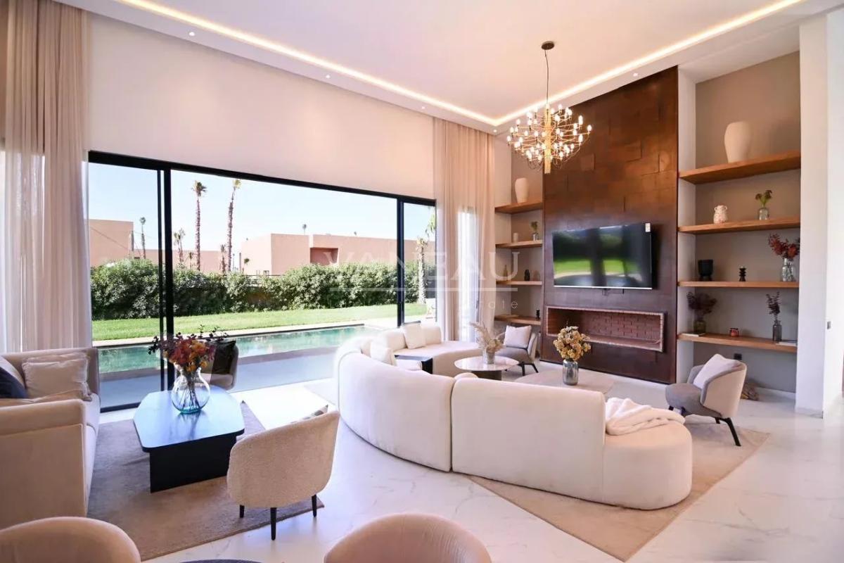 Villas de plain pied sur plan sur la route du barrage