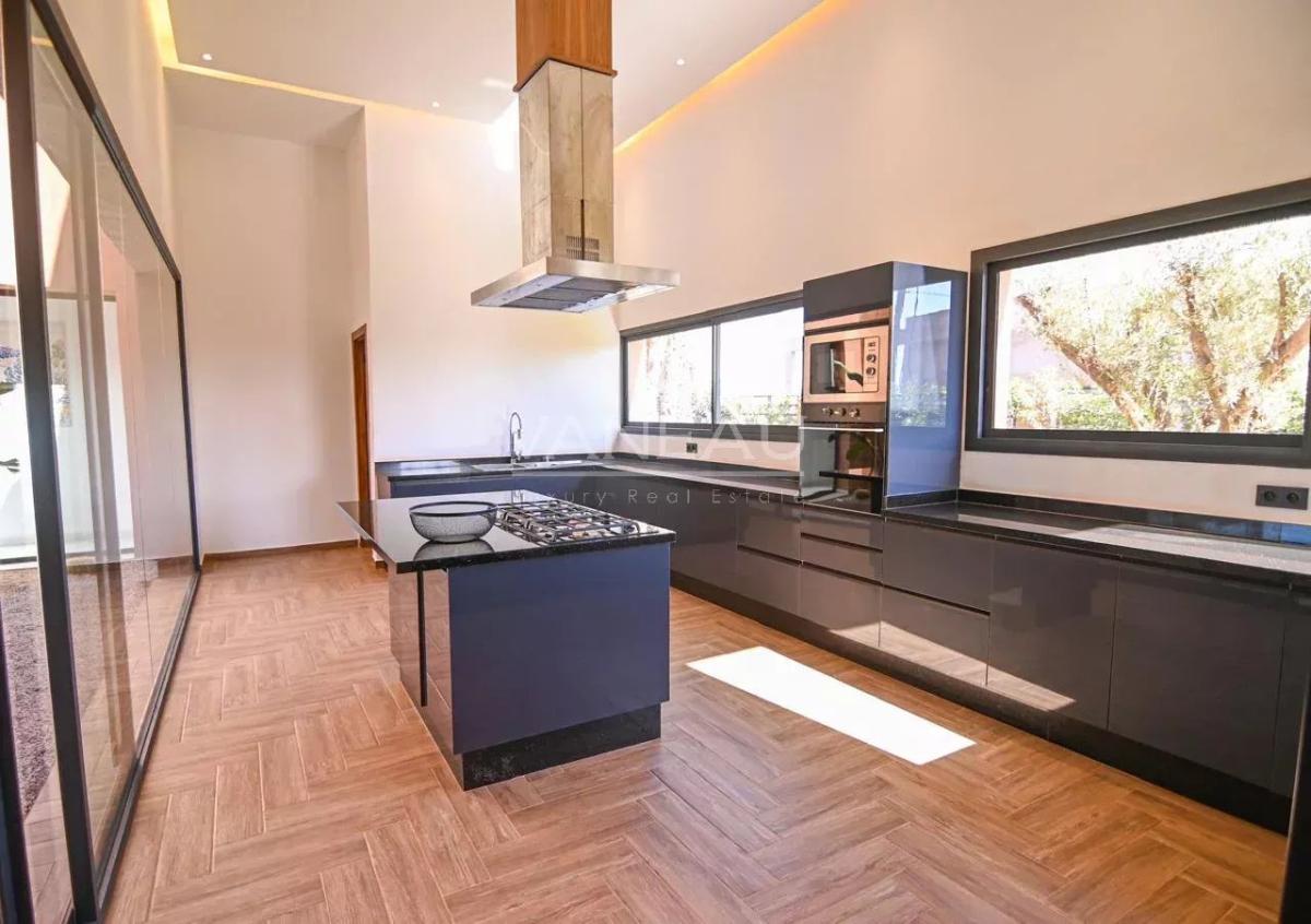 Villas de plain pied sur plan sur la route du barrage