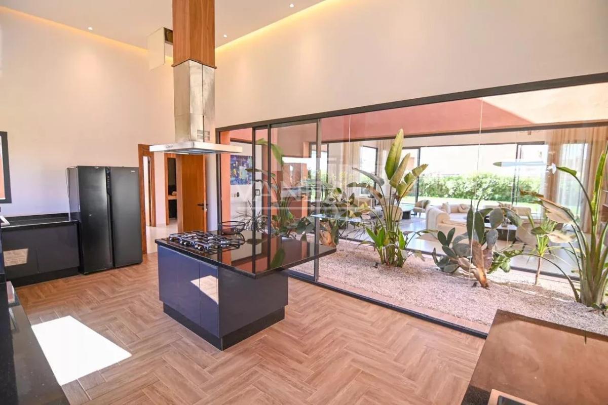 Villas de plain pied sur plan sur la route du barrage