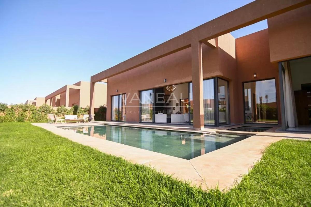 Villas de plain pied sur plan sur la route d'Amizmiz