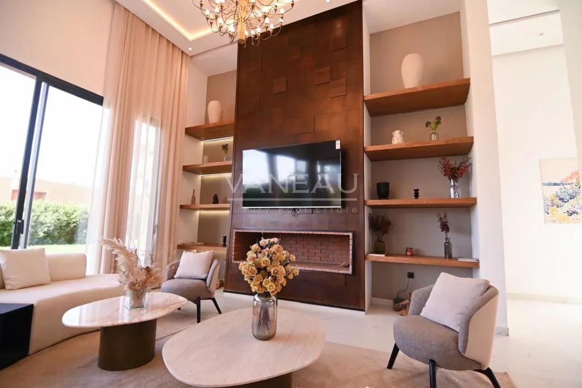 Villas de plain pied sur plan sur la route d'Amizmiz