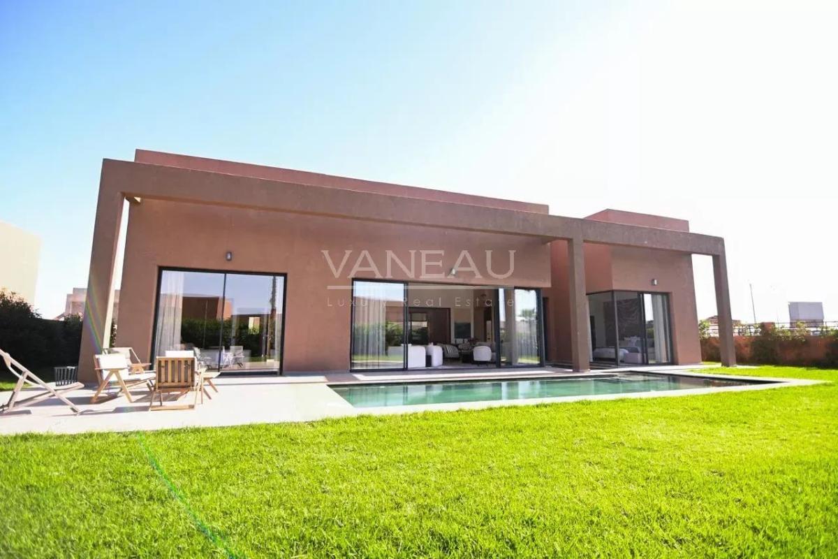 Villas de plain pied sur plan sur la route d'Amizmiz