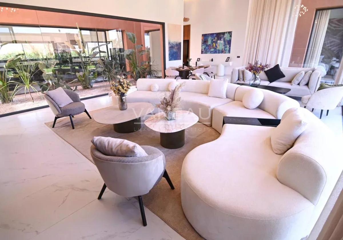 Villas de plain pied sur plan sur la route d'Amizmiz