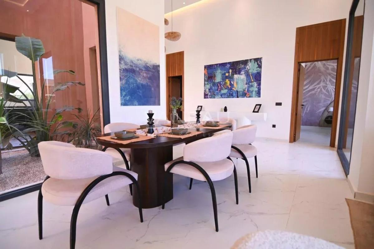 Villas de plain pied sur plan sur la route d'Amizmiz