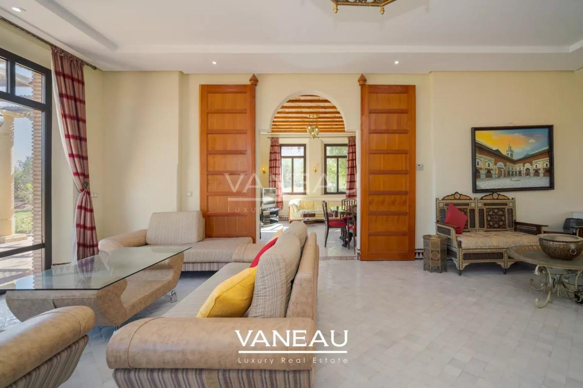 Belle villa en première ligne de golf