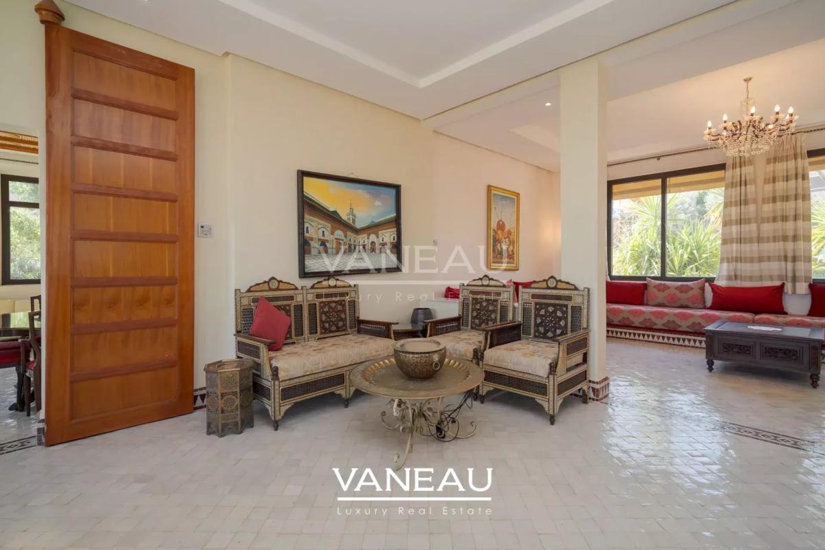 Belle villa en première ligne de golf