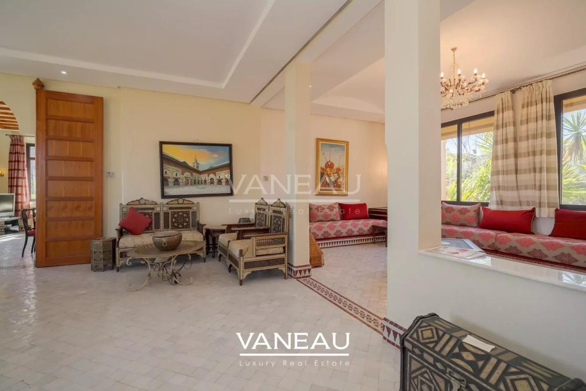 Belle villa en première ligne de golf