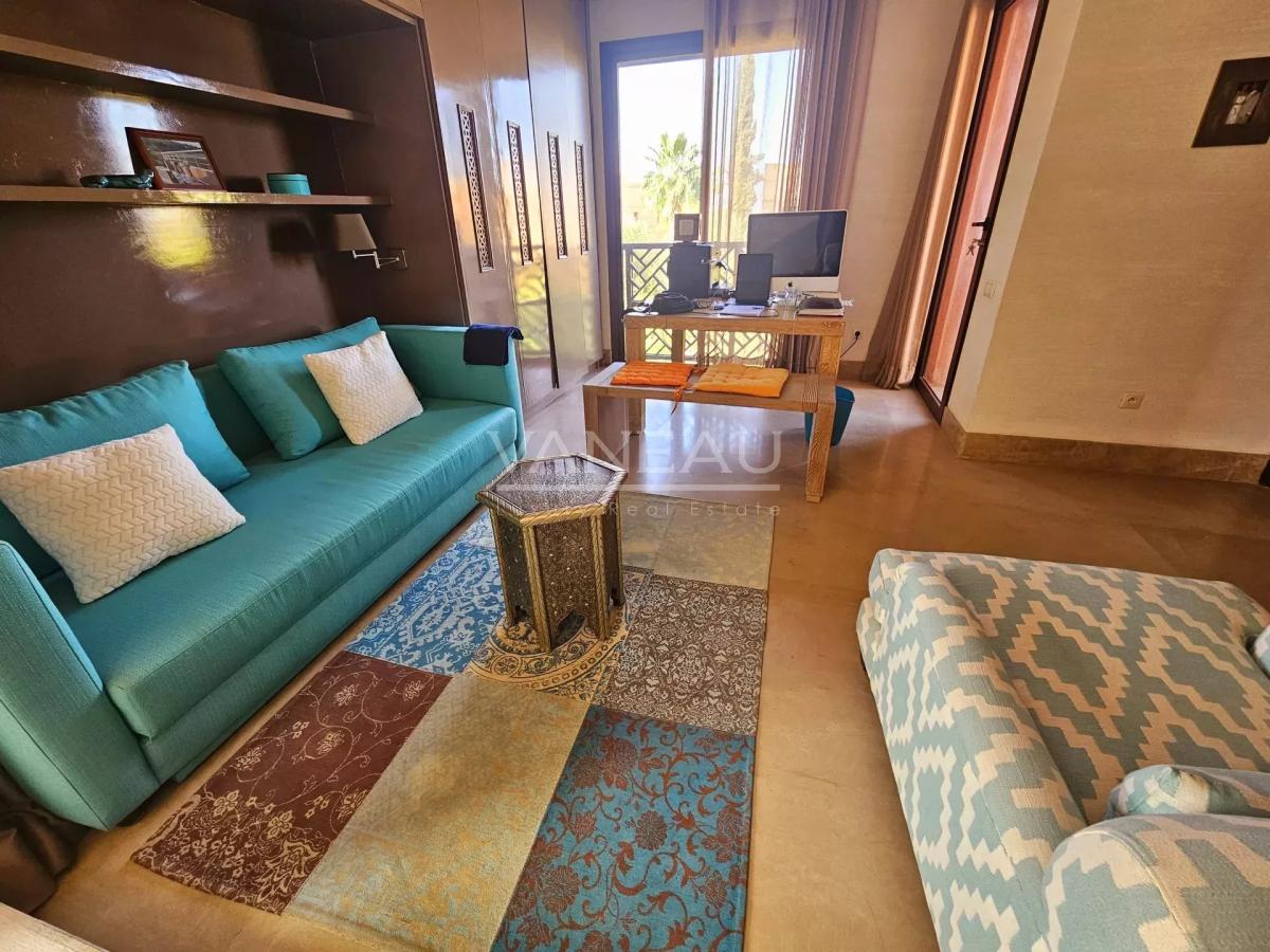 Villa front de front de golf  Ourika  vue sur Atlas.