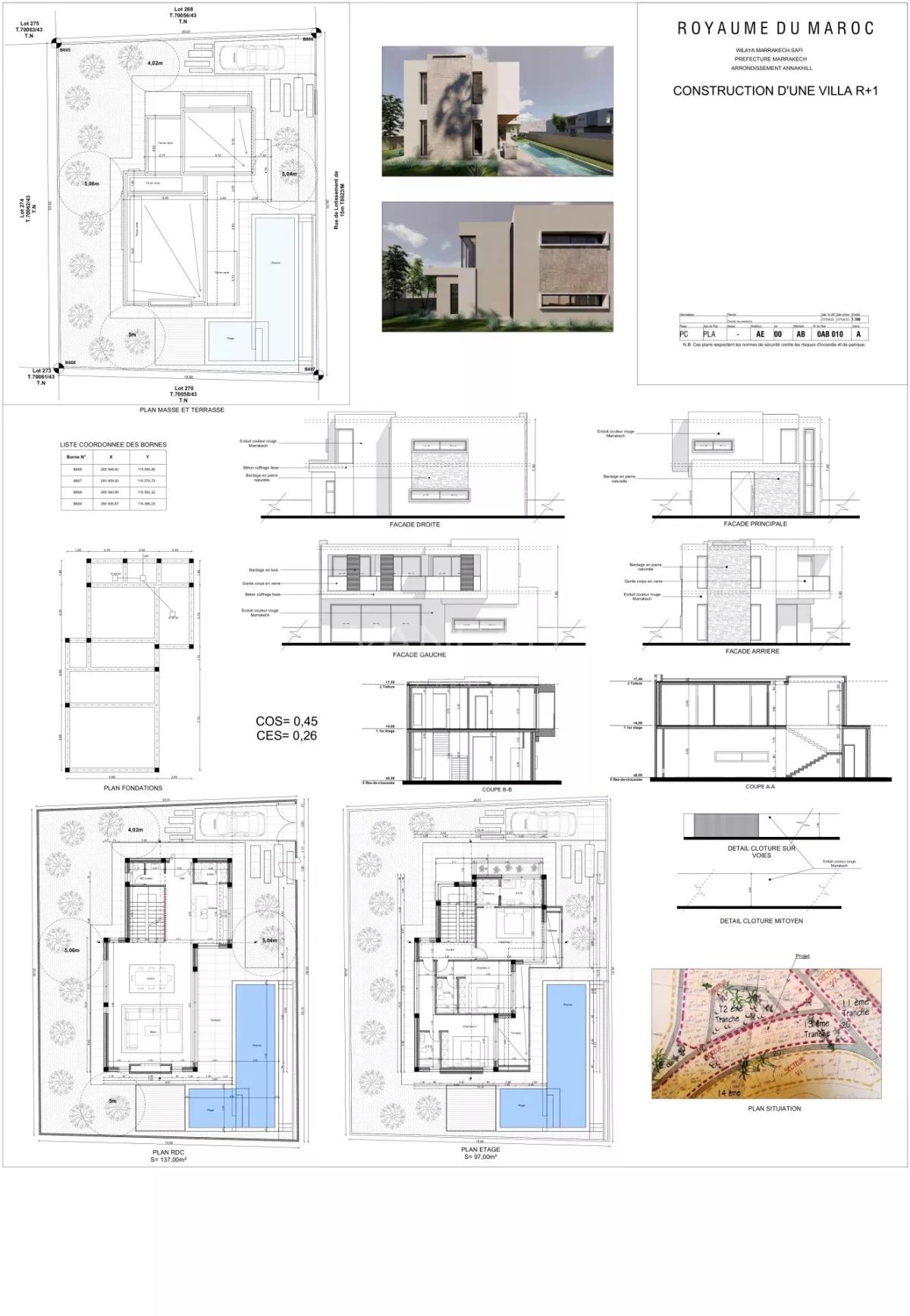 Beau projet de villa à terminer Amelkis 3