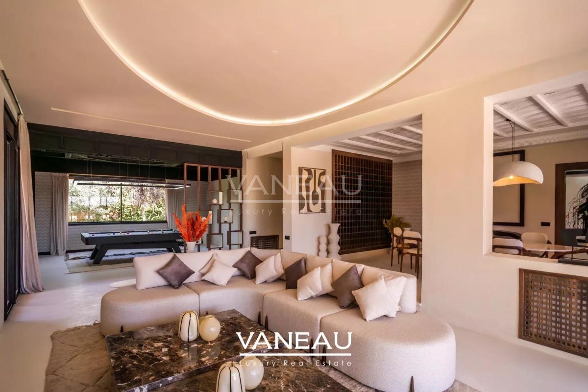Villa d'architecte à vendre sur Golf