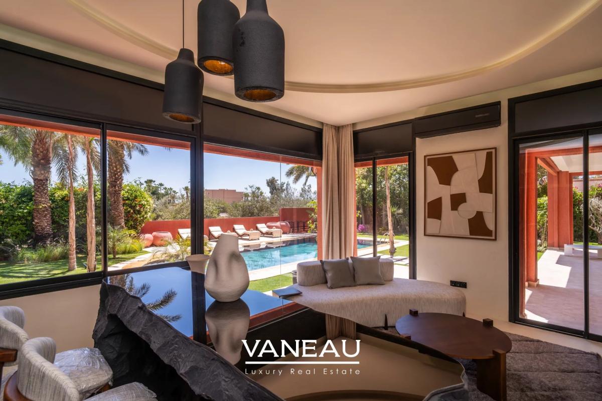 Villa d'architecte à vendre sur Golf