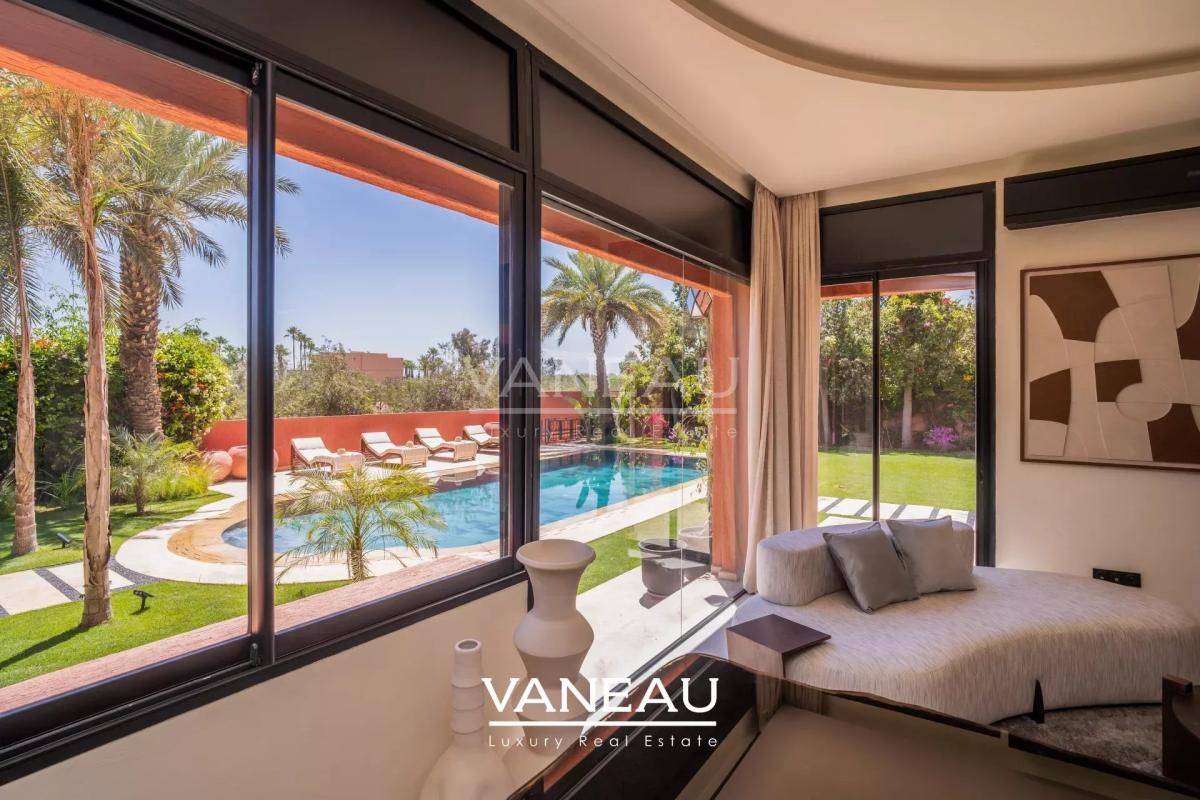 Villa d'architecte à vendre sur Golf