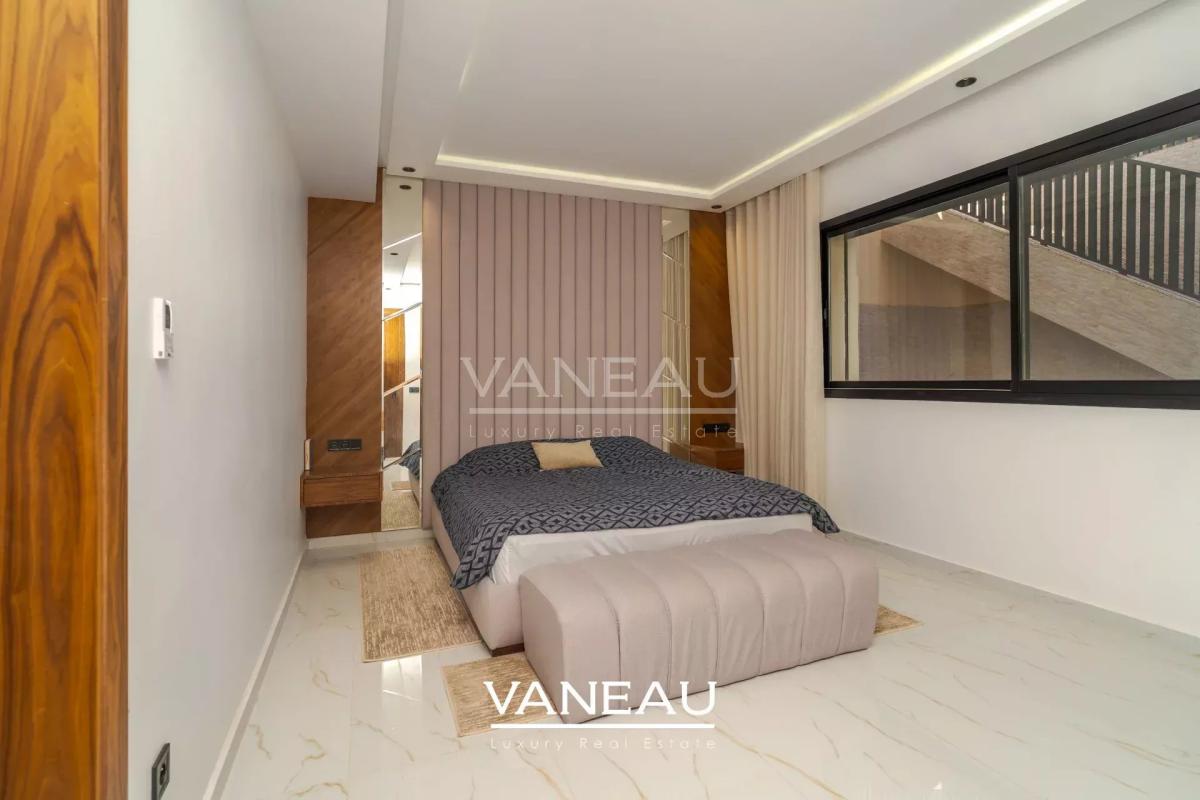 villa contemporaine à louer sur golf