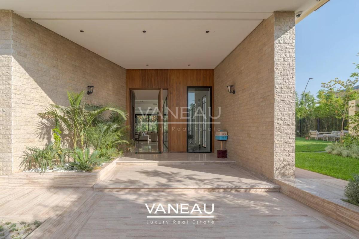 villa contemporaine à louer sur golf