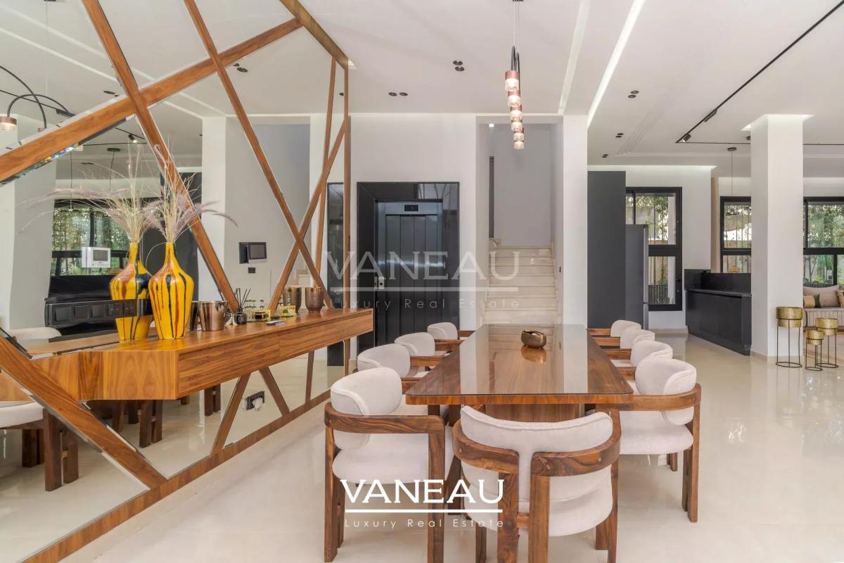 villa contemporaine à louer sur golf