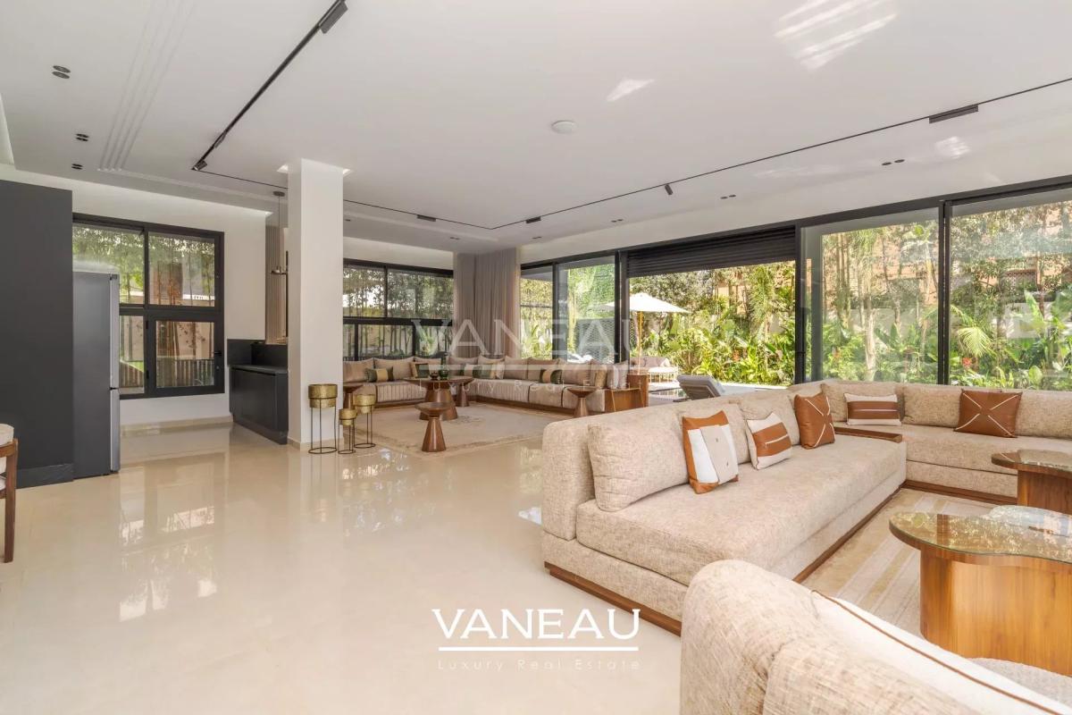 villa contemporaine à louer sur golf