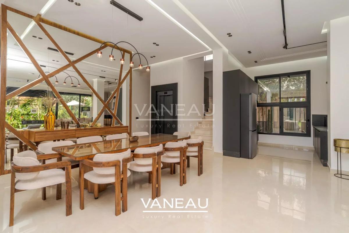 villa contemporaine à louer sur golf