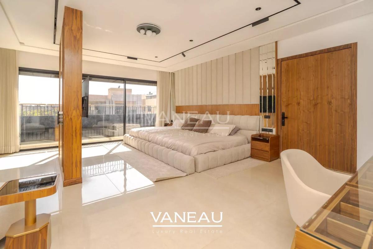 villa contemporaine à louer sur golf