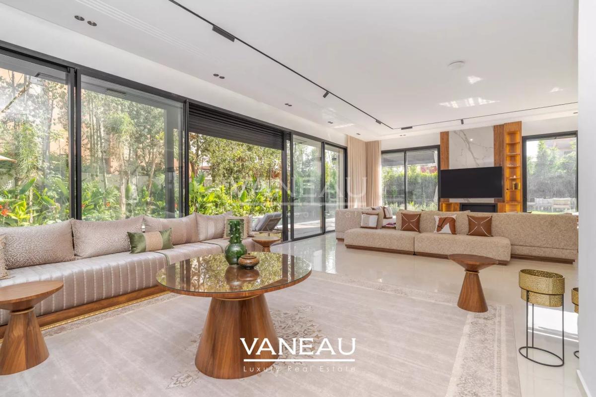 villa contemporaine à louer sur golf