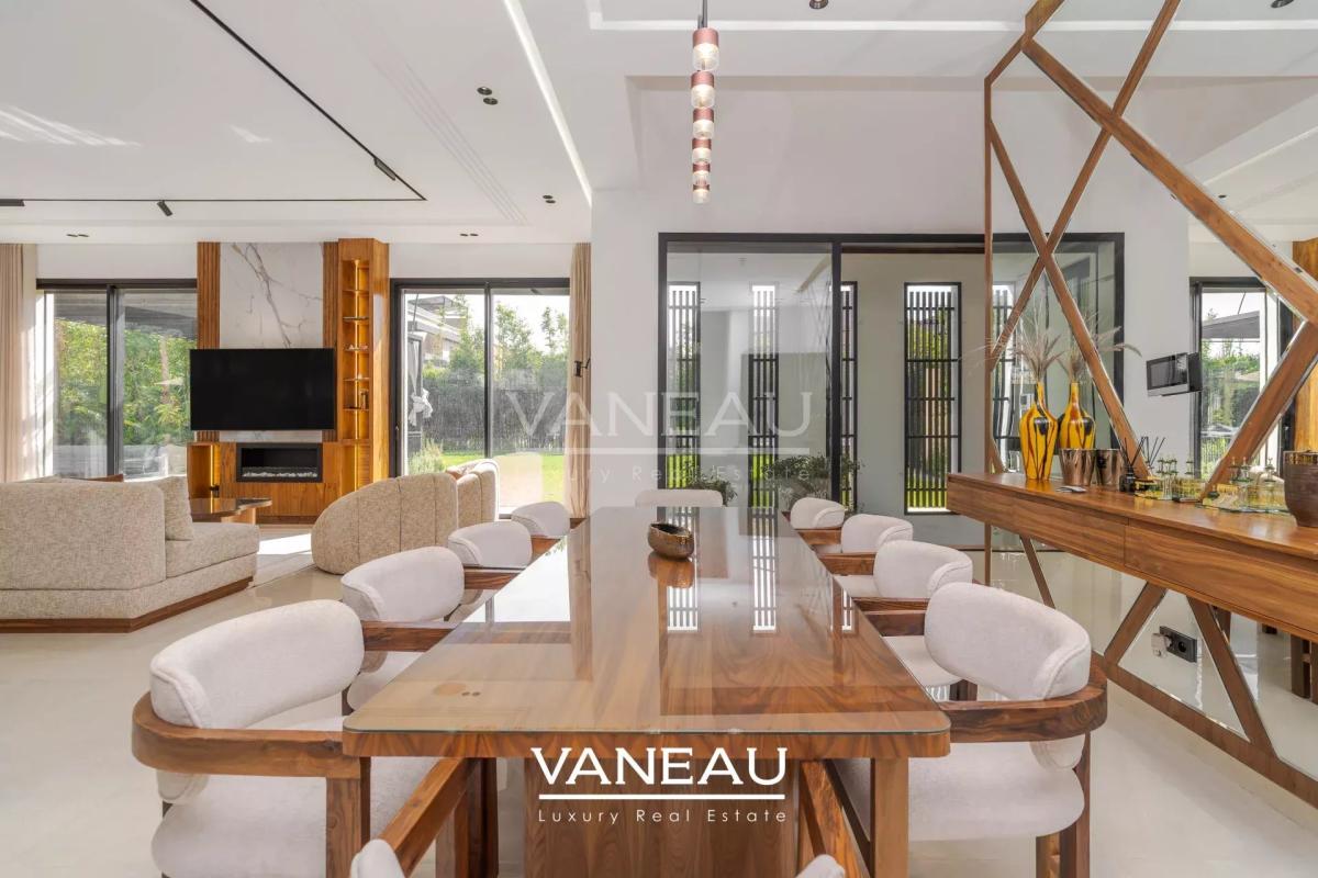 villa contemporaine à louer sur golf