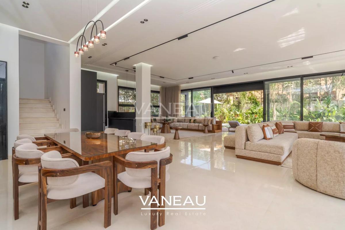 villa contemporaine à louer sur golf