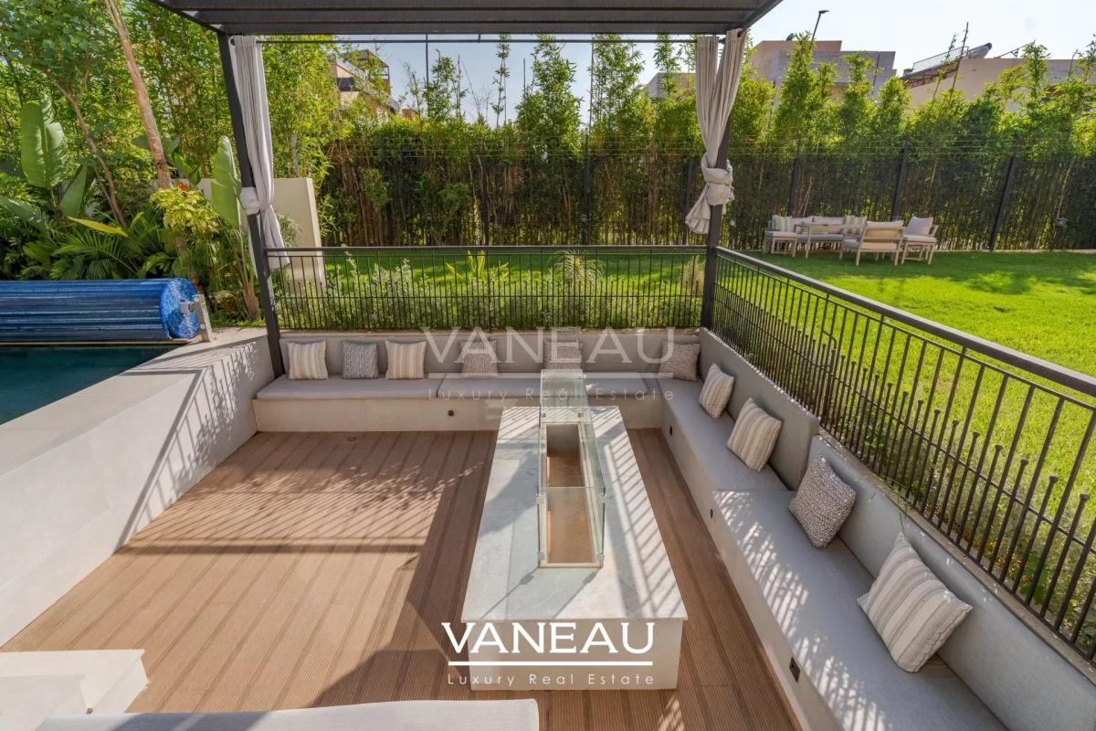 villa contemporaine à louer sur golf
