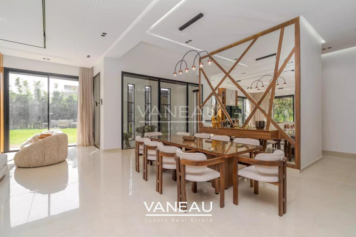 villa contemporaine à louer sur golf