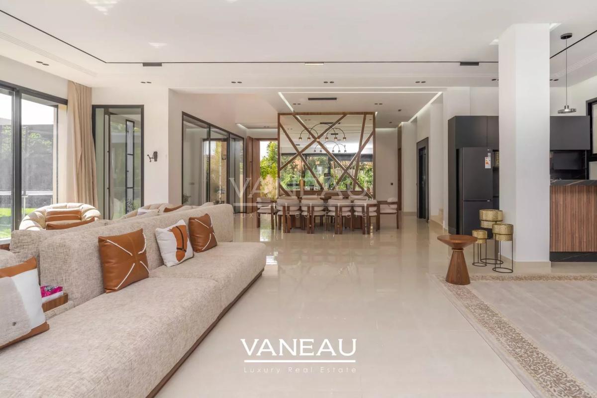 villa contemporaine à louer sur golf