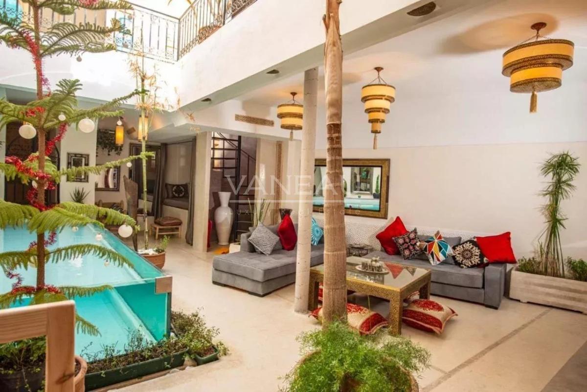 Beau riad 4 chambres  115 m2 à Sidi Mimoun