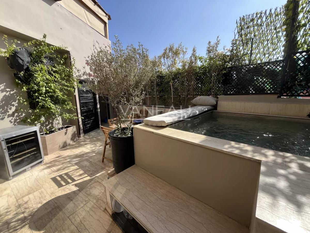 Appartement atypique  avec piscine  Dar El Bacha
