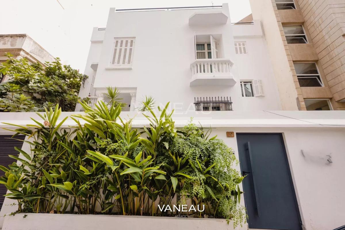 Maison au coeur du quartier Gauthier à Casablanca